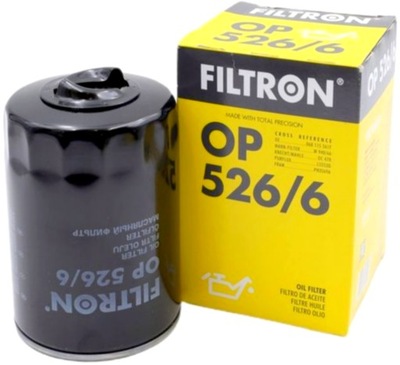 FILTRON FILTRO ACEITES OP526/6 AUDI SKODA VW 1.8T AWT  