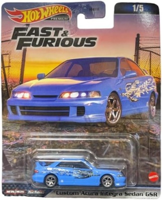 Hot Wheels Fast&Furious Autko Custom Acura Integra Sedan GSR HNW46 HKD27