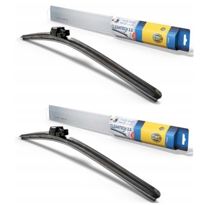 WIPER BLADES HYBRID HELLA TOYOTA AURIS E15 2006-  