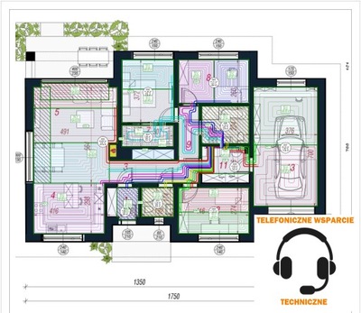 Projekt ogrzewania podłogowego Wsparcie techniczne