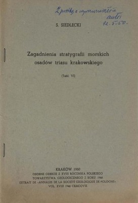 Zagadnienia stratygrafii morskich osadów triasu