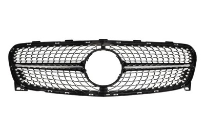 Mercedes gla x156 lift 2017- решётка радиатора решётка радиатора радиатора diament хром фото №1