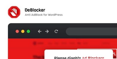 Wtyczka DeBlocker - Anti AdBlock