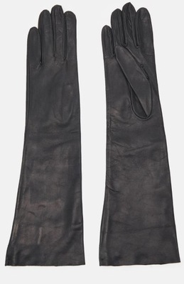 Studio ID Leather Long Gloves Rękawiczki r.7,5