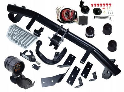 ZAPINANY TOW BAR HOLOWNICZY+MODUL13PIN MITSUBISHI ASX  