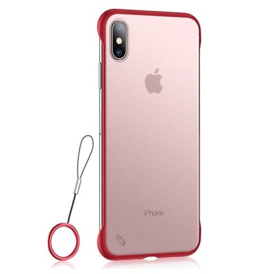 ETUI BEZRAMKOWE MATOWE APPLE iPhone X / XS +SZKŁO