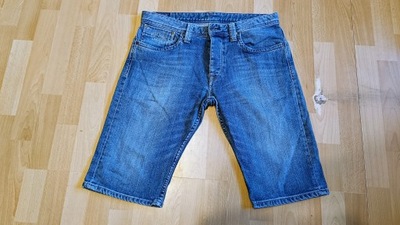 KRÓTKIE SPODNIE JEANSOWE PEPE JEANS STAN BARDZO DOBRY