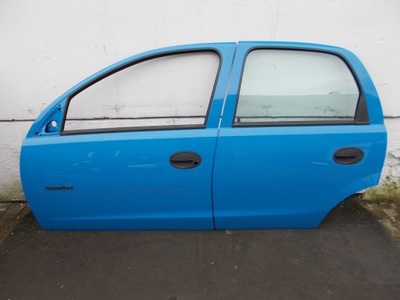Двері ліва передні задні opel corsa c 5d y20a фото №1