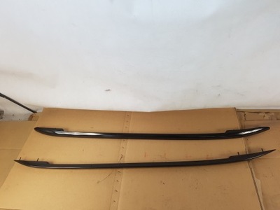 Рейлинги низкие чёрные cayenne ii 7p5 фото №1