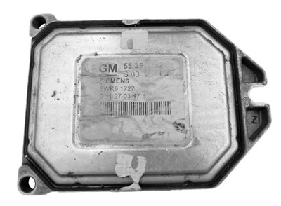 CONTROL UNIT OPEL ZAFIRA 1.8 55351752 5WK91727  