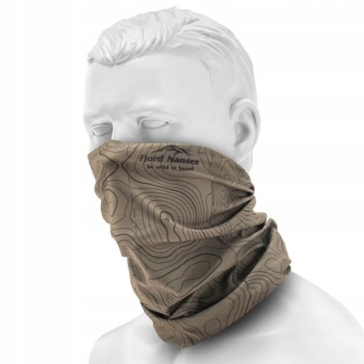 Chusta ochronna Fjord Nansen Headgear 8w1 Olive