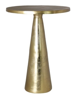 STOLIK METALOWY ZŁOTY