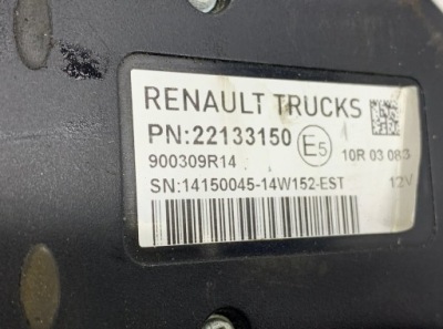 22133150 renault trucks модуль керуючий нагрівач mokrej фото №1