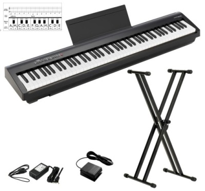 ROLAND FP-30X BK + Statyw XX + Pedał