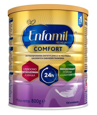 Enfamil Comfort mleko początkowe 800g 0m+