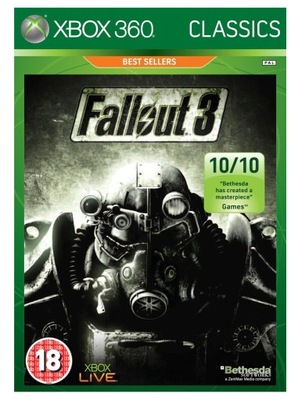 Gra Fallout 3 Classics na konsolę Xbox 360