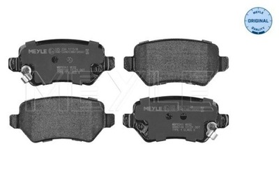 ZAPATAS DE FRENADO OPEL PARTE TRASERA ASTRA/COMBO/CORSA/MERIVA 00- CON SENSOR 0252341  