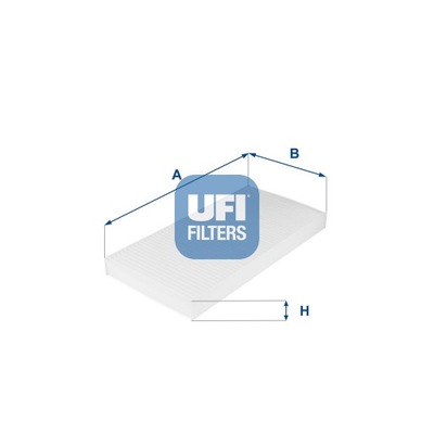 UFI 53.045.00 ФИЛЬТР, ВЕНТИЛЯЦИЯ СТОРОНЫ PASAŻE