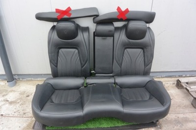 Заднє сидіння спинка задня maserati quattroporte vi шкіра фото №1