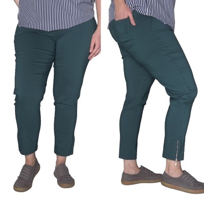 Spodnie CEVLAR z zameczkami kolor malachit rozmiar 52