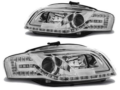 ФОНАРІ РЕФЛЕКТОРИ AUDI A4 B7 04-08 LED (СВІТЛОДІОД) TUBE+KIERUNE