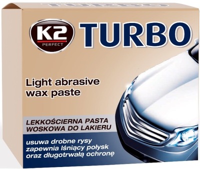 K2 TEMPO TURBO PASTA POLERSKA LEKKOŚCIERNA 230G