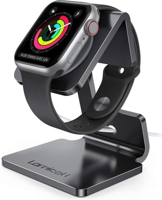 Podstawka na zegarek Apple Watch LAMICALL WS02 - czarny