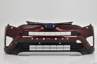 Toyota rav 4 iv lift 15-19r бампер передний 4xpdc фото №1