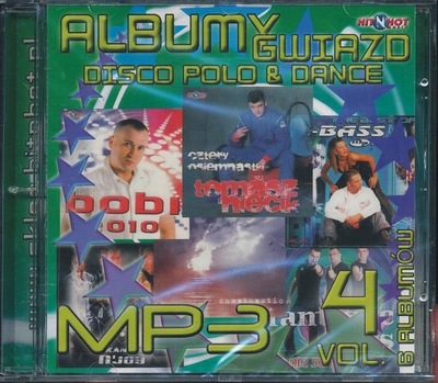 MP3 ALBUMY GWIAZD vol.4 - Disco Polo 6 Płyt na 1CD