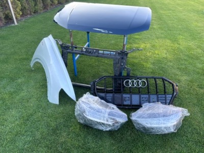 Audi q3 2 83a 2018- капот кришка двигуна оригінал alu фото №1