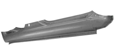 Fiat panda ii 03-12 порог пороги правый grubszy оцинковка фото №1