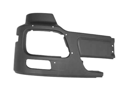 Бампер уголок передний mercedes actros mp2 правый фото №1