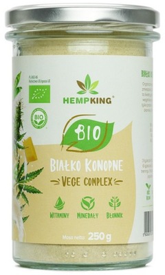 HempKing Bio białko konopne Vege Complex 250 g