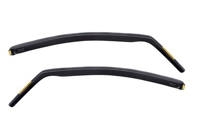 MERCEDES A-CLASS W169 5D 04-12 SIDE-WINDOW DEFLECTORS FRONT HEKO  