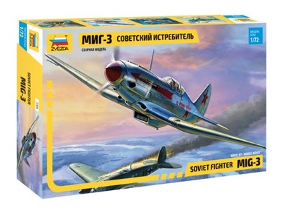 MiG-3 Soviet fighter - ZVEZDA 7204