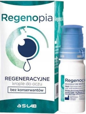 S-LAB REGENOPIA Regeneracyjne krople DO OCZU Zespół suchego oka Trehaloza