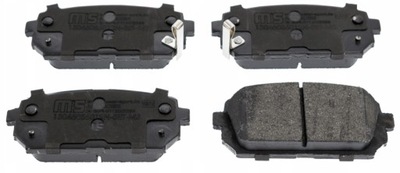 Тормозные колодки тормозные задняя kia carens iii фото №1