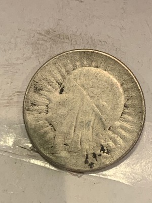 5 ZŁOTYCH GŁOWA KOBIETY 1934 R