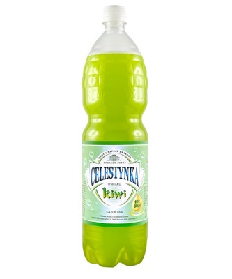 NAPÓJ GAZOWANY CELESTYNKA KIWI 1,5L x 6 BUTELEK ZGRZEWKA