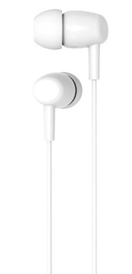 Słuchawki dokanałowe z mikrofonem XO EP50 białe
