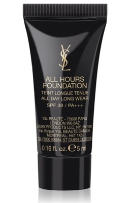 YSL All Hours Foundation SPF 39 podkład odcień DN3 5ml