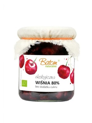 WIŚNIA 80 % B/C BIO 260 g - BATOM