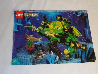 Lego instrukcja 2162 Hydro Reef Wrecker aquazone 1 szt