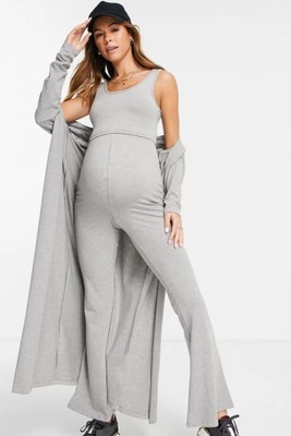 MISSGUIDED KOMPLET CIĄŻOWY SZARY CASUAL 38 1XPD