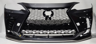 Бампер передній решітка радіатора pod камера lexus nx ii f sport 21- pdc омивачі фото №1