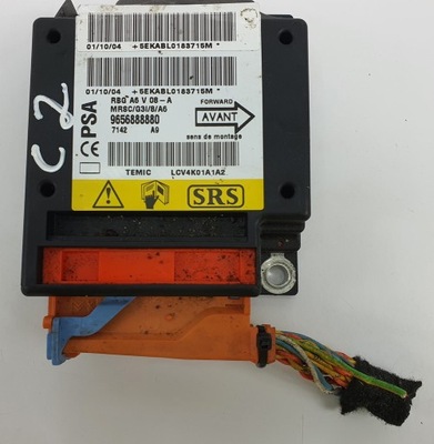 Датчик air bag подушка безпеки citroen c2 9656888880 фото №1