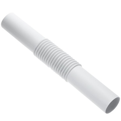 Złączka Kompensacyjna Do Rur Elastyczna ZCL 18 mm PVC Biała
