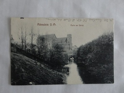 OLSZTYN ALLENSTEIN WIDOK NA ZAMEK 1153
