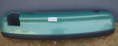 Бампер задний opel corsa b зелёный - 54 фото №1