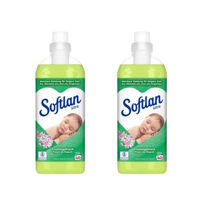 Softlan płyn do płukania Fruhlingsfrisch niemiecki DE 2 x 1 litr